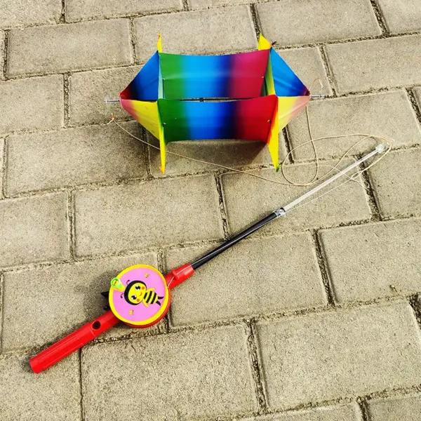 S9412ff940162490081c009604853bfdfx PE Rotating Fish Kite for Children