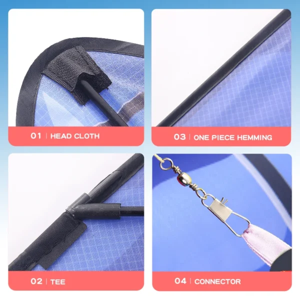 Blue Airplane Kite for Kids Ages 8-12