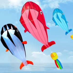 Large Soft Whale Kite for Kids