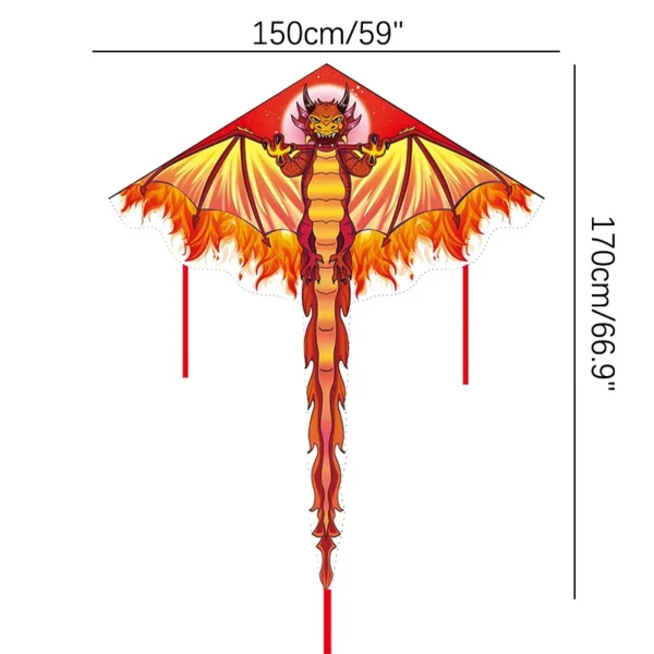 kf-S7ce0dc6259964c8694f39c62cf813dc4S Huge Dragon Kite for Kids Adults