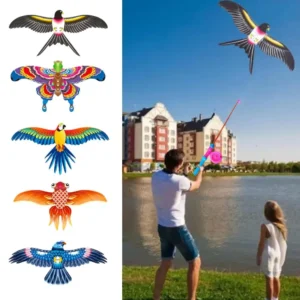Cartoon Eagle Kite for Kids Outdoor Fun
