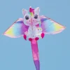 Pink Unicorn Kite for Kids Easy Flying