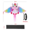 Pink Unicorn Kite for Kids Easy Flying