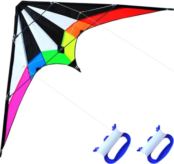Rainbow Dual Line Stunt Kite 48 Inch